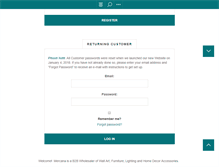 Tablet Screenshot of mercana.com